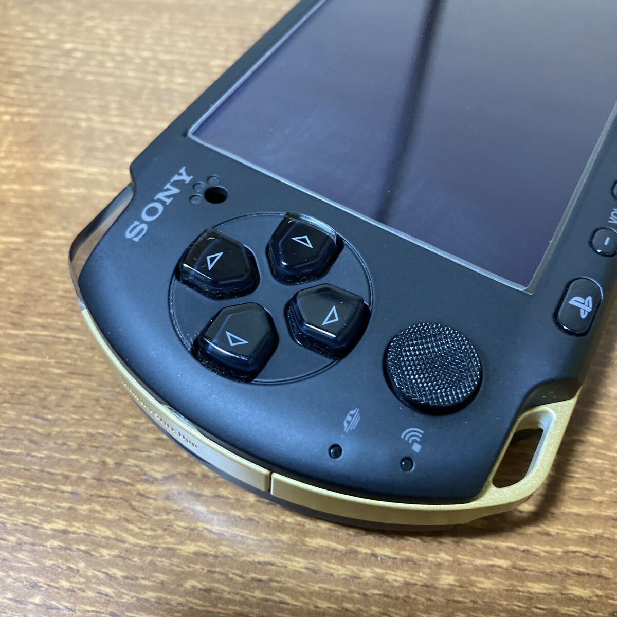 SONY PSP-3000 本体のみ ハンターズモデル モンハン モンスターハンター ソニー PlayStation Portable ジャンク_画像9