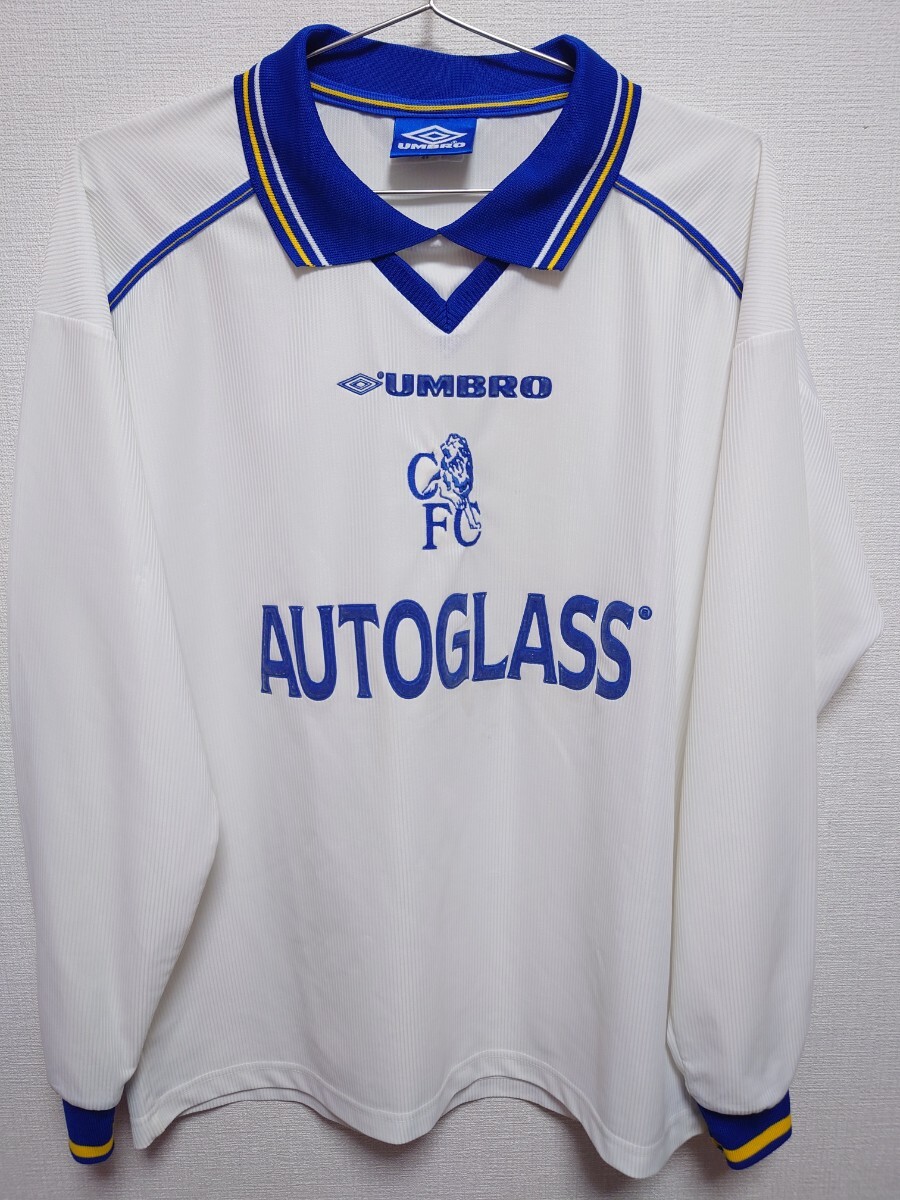 UMBRO 1998〜2000 チェルシー CHELSEA 長袖 ユニフォーム の画像1