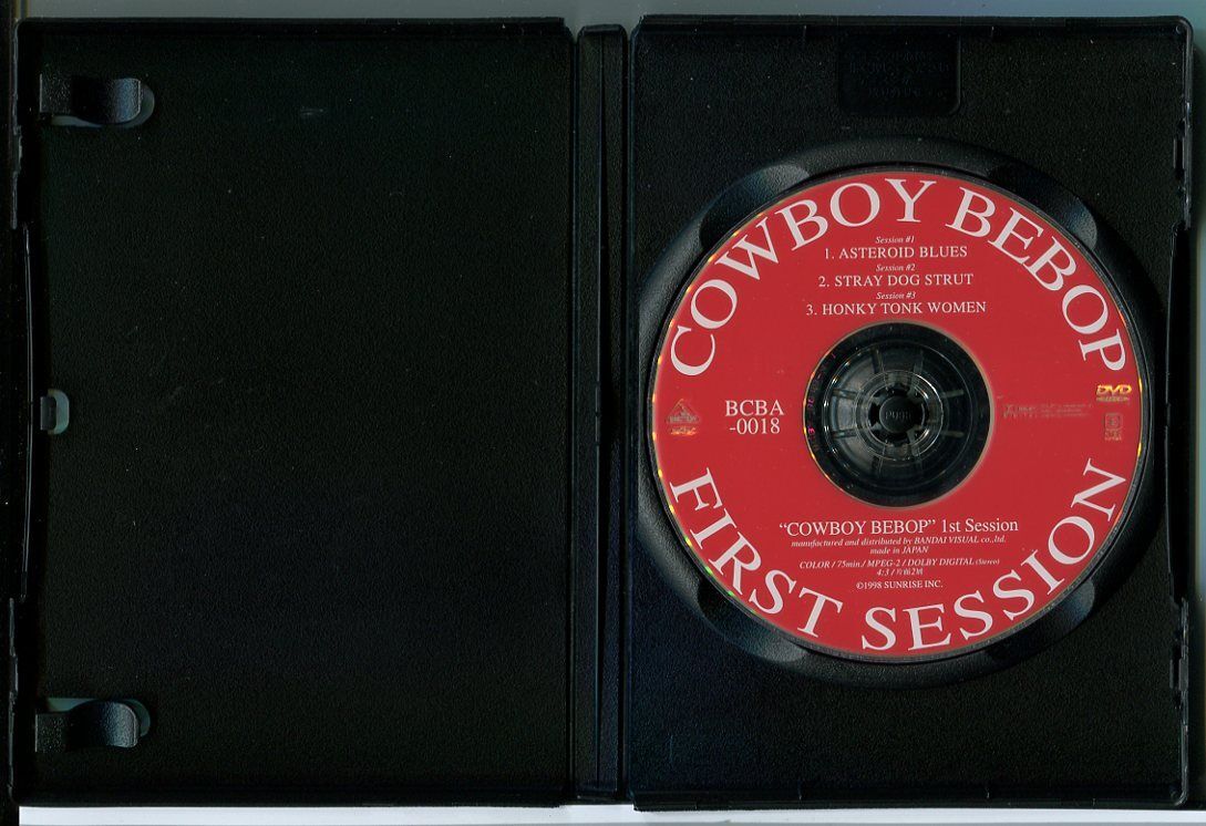 COWBOY BEBOP カウボーイビバップ 全9巻+天国の扉 計10巻セット/DVD レンタル落ち/c2256_画像2