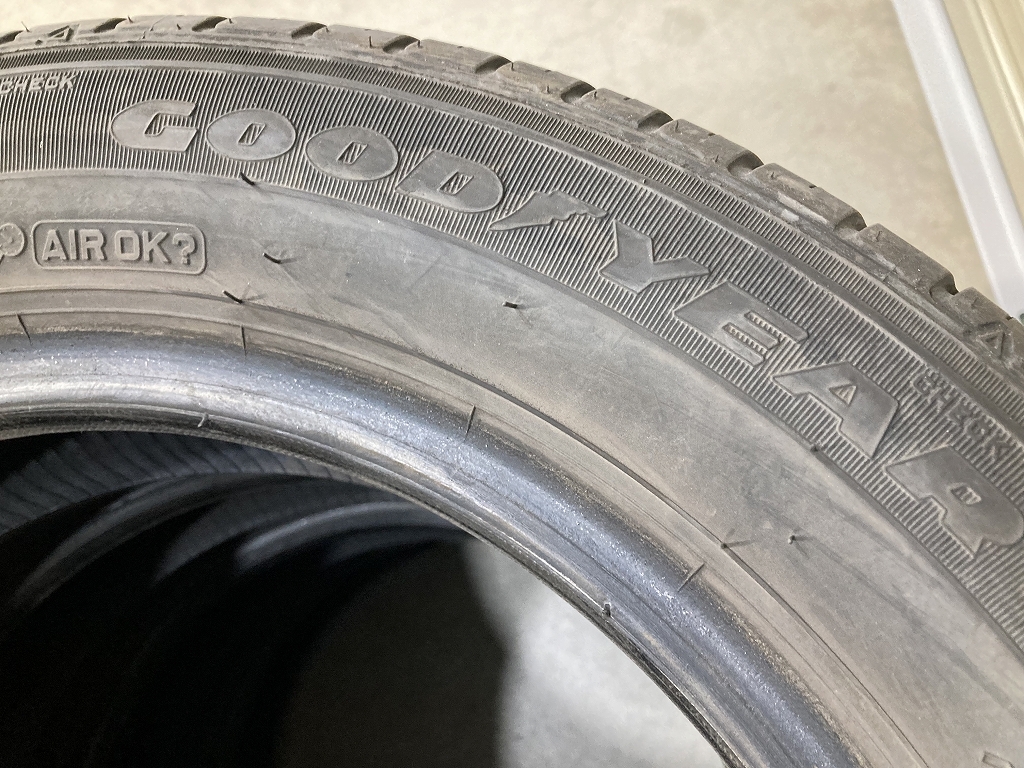 バリ溝 '22年製 GOODYEAR GT-Eco Stage 155/65R14 4本 グッドイヤー (D1666)の画像3