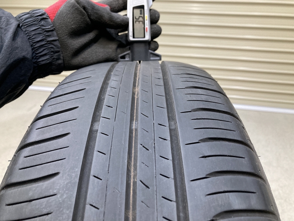 バリ溝 '20年製 DUNLOP ENASAVE EC300+ 195/60R17 4本セット ダンロップ エナセーブ (E1623)_画像10