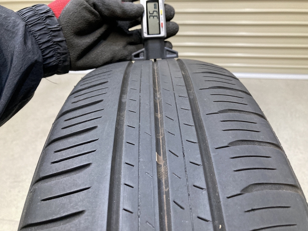 バリ溝 '20年製 DUNLOP ENASAVE EC300+ 195/60R17 4本セット ダンロップ エナセーブ (E1623)_画像9