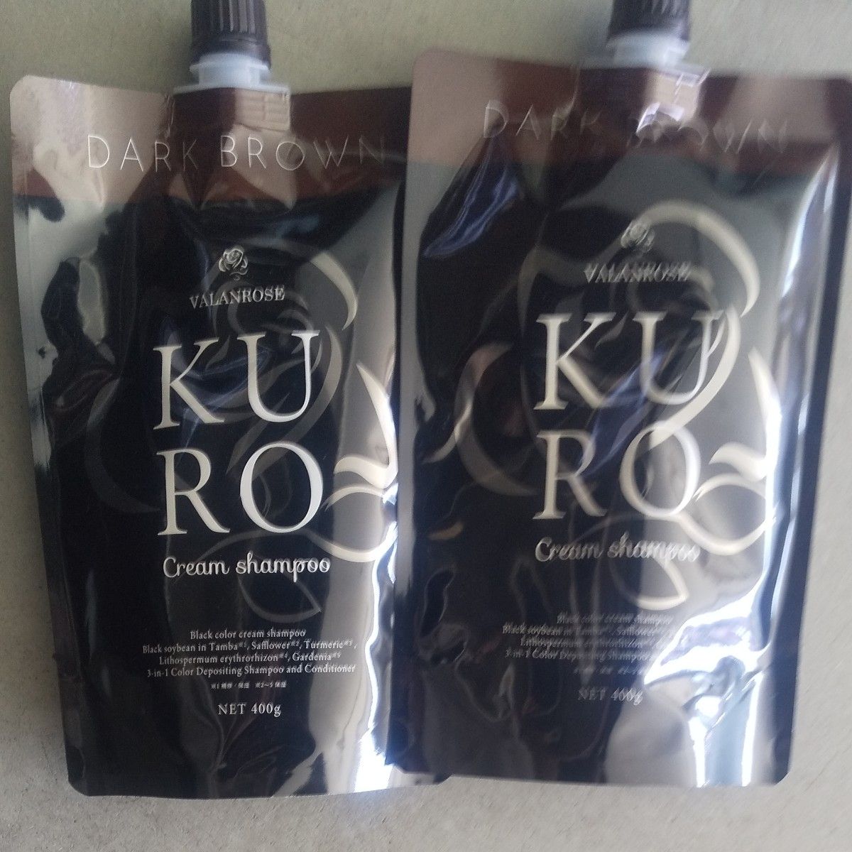 バランローズ KUROクリームシャンプー ダークブラウン2セット バランローズ KUROクリームシャンプー ダークブラウン2セット