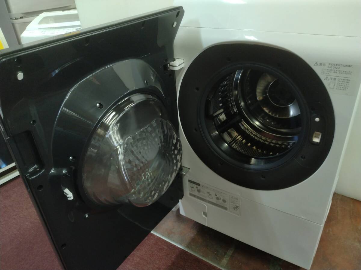 しH1535　シャープ　11㎏　ドラム式洗濯機　洗濯乾燥機　2022年製　ES-W114-SL【動作確認洗浄済み】_画像5