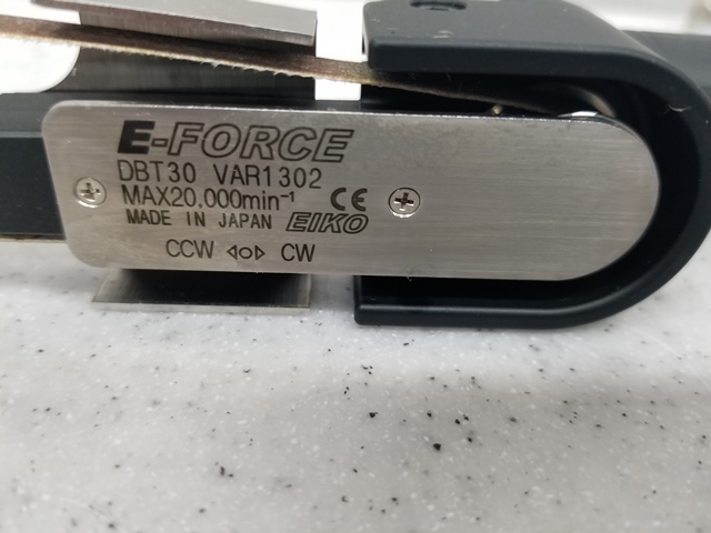 J6809　ベルトサンダー　E-FORCE　DBT30　【美品】_画像3