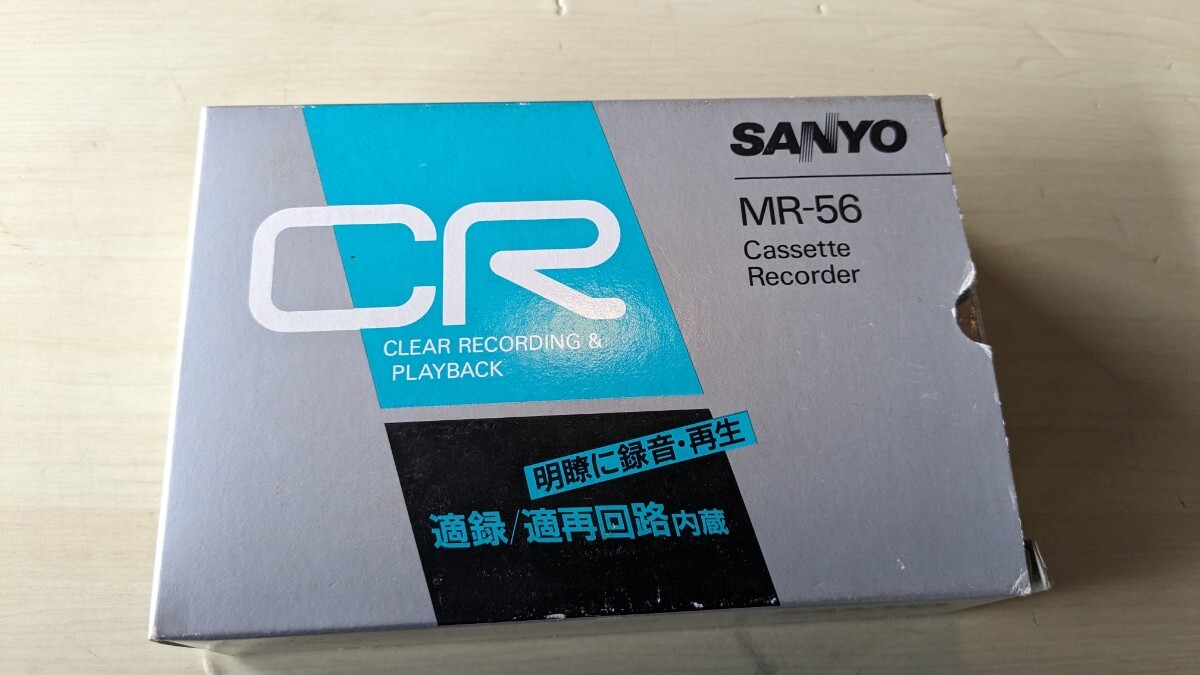 SANYO カセットレコーダー ＭＲ―５６ 未使用品の画像6