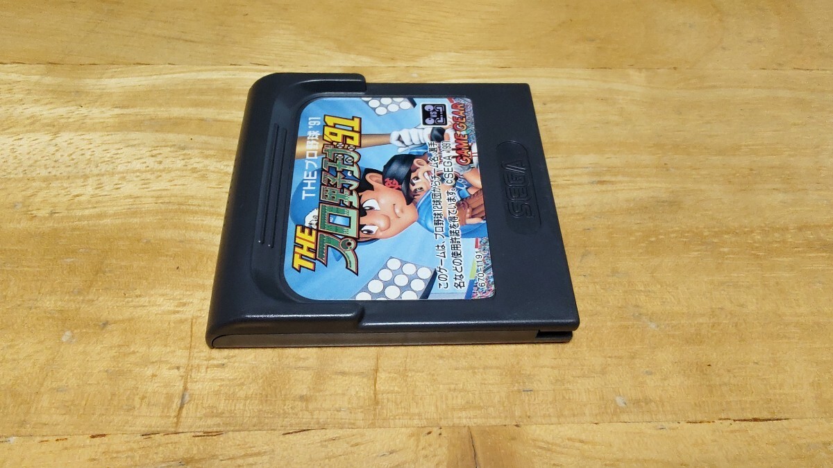 ★GG「THEプロ野球'91」ソフトのみ/SEGA/ゲームギア/GAME GEAR/SPT/スポーツ/BASEBALL/NPB/レトロゲーム★_画像5