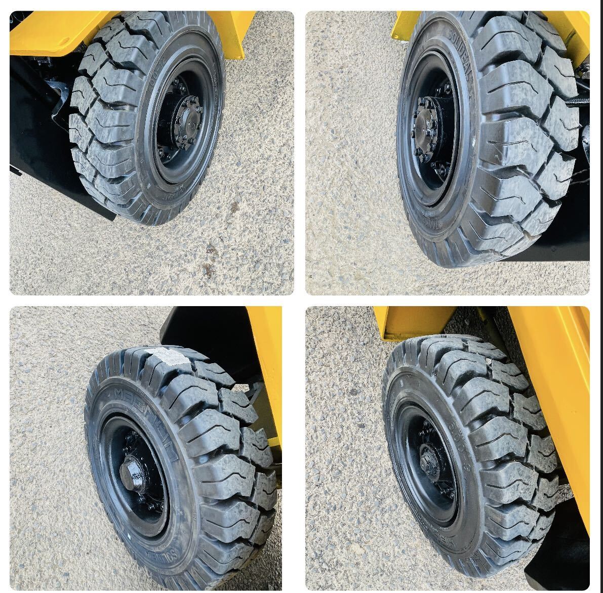  Komatsu 2 ton half forklift &KOMATSU2 ton half FORKLIFT &2500KG&FD25-11& manual & diesel & hour 975& new self-sealing tire used 