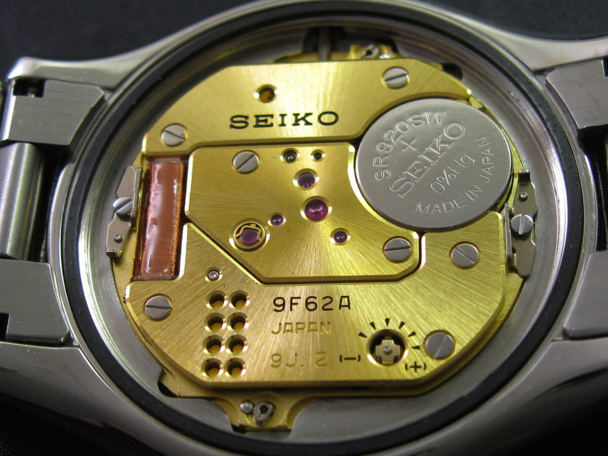 Grand Seiko/グランドセイコー シルバー文字盤 SBGX005 Ref.9F62-0A10 Cal.9F62A 電池交換/動作確認/新品仕上済 箱・取説付の画像8