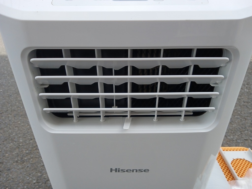 中古品 ハイセンスジャパン Hisense 冷媒R32 スポットエアコン HPAC-22E 能力2.0/2.2kW 消費電力0.62/0.72kW 対応窓寸法60～75cm_画像3