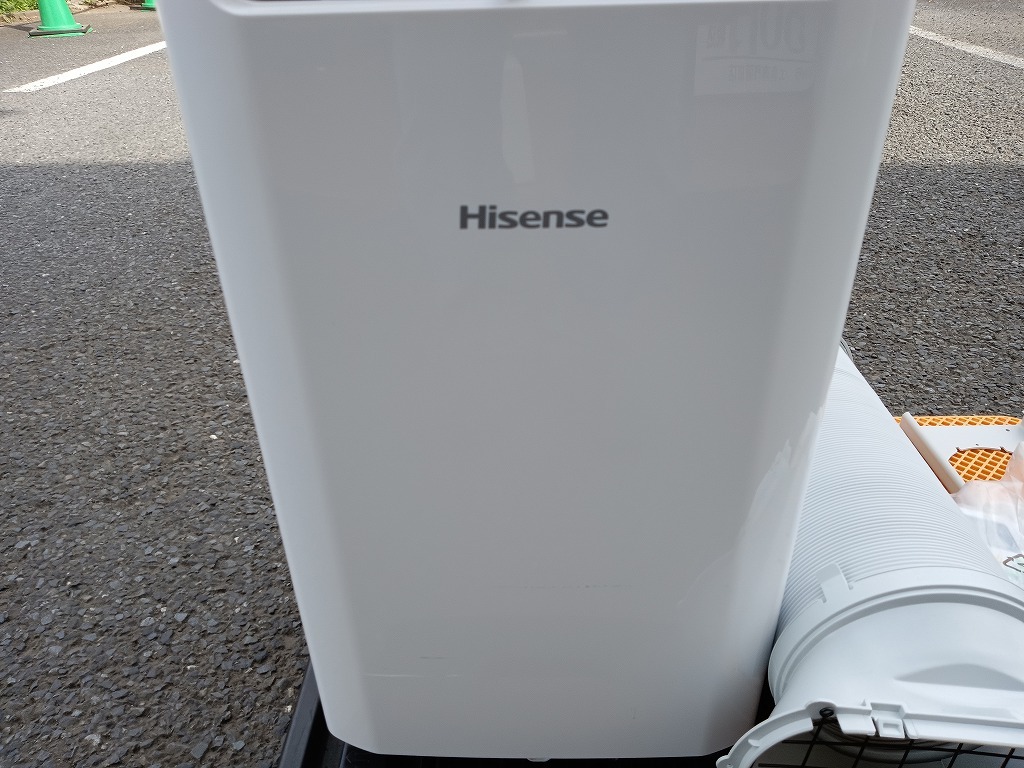 中古品 ハイセンスジャパン Hisense 冷媒R32 スポットエアコン HPAC-22E 能力2.0/2.2kW 消費電力0.62/0.72kW 対応窓寸法60～75cm_画像4