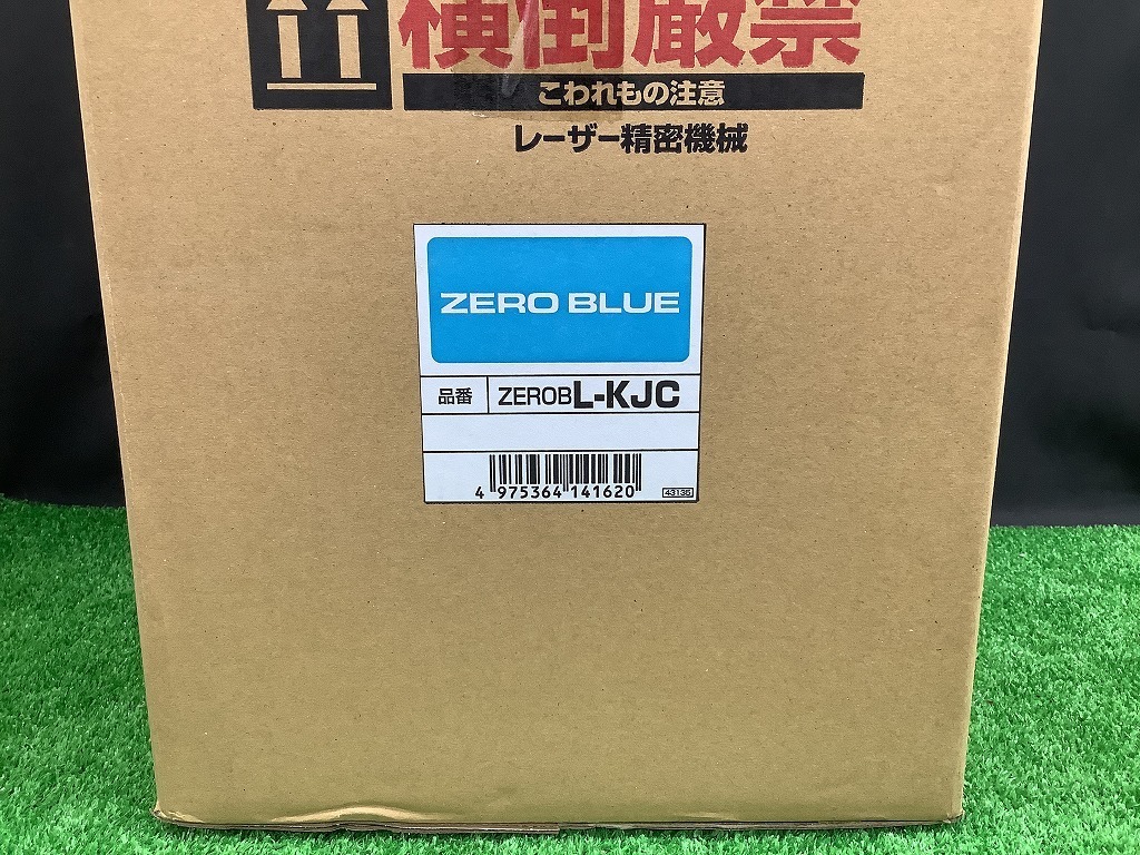 未開封 未使用品 タジマ Tajima ブルーグリーン レーザー墨出し器 矩十字 横全周 ZERO BLUE ZEROBL-KJC_画像3