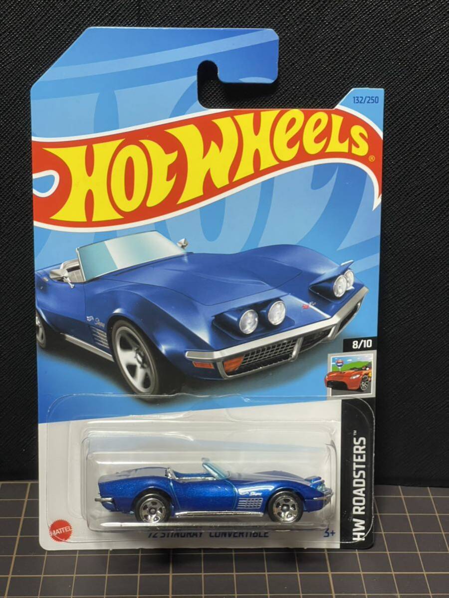 Corvette ‘72 convertible ホットウィール Hot Wheels コルベット_画像1