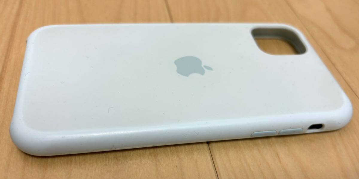 iPhone11 Apple純正 シリコンケース シーフォーム 送料無料 / ブルー グリーン アクセサリ_画像3