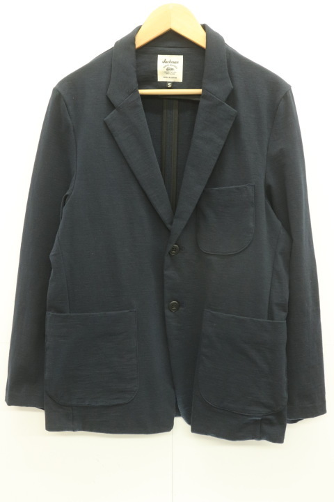 【中古】 Jackman メンズジャケット S Stretch Jacket Jackman S 紺 ネイビー_画像1