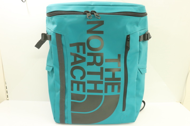 【中古】 THE NORTH FACE メンズリュック バックパック - BCヒューズボックス THE NORTH FACE - 緑 グリーン ロゴ_画像1