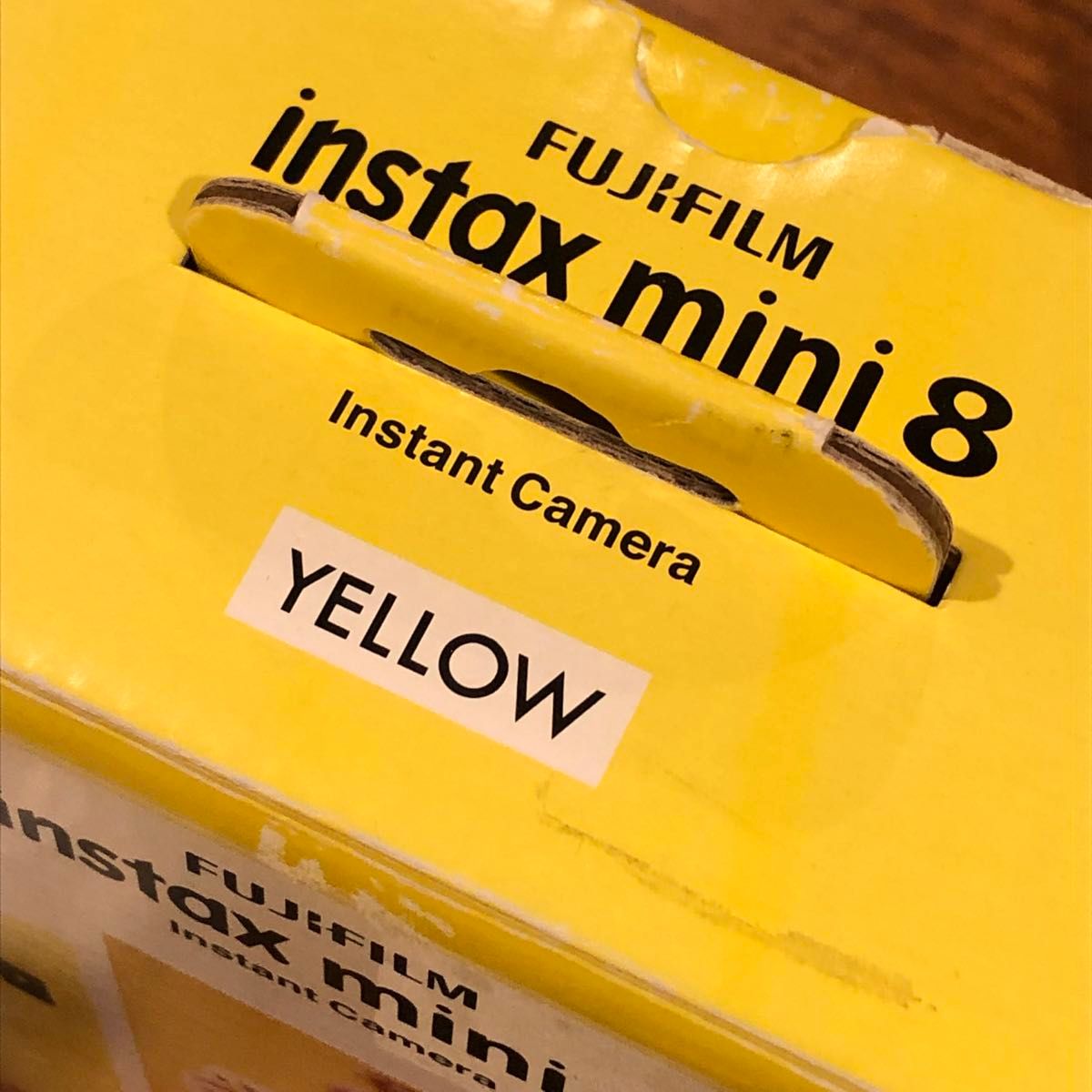 FUJIFILM instax mini8 イエロー