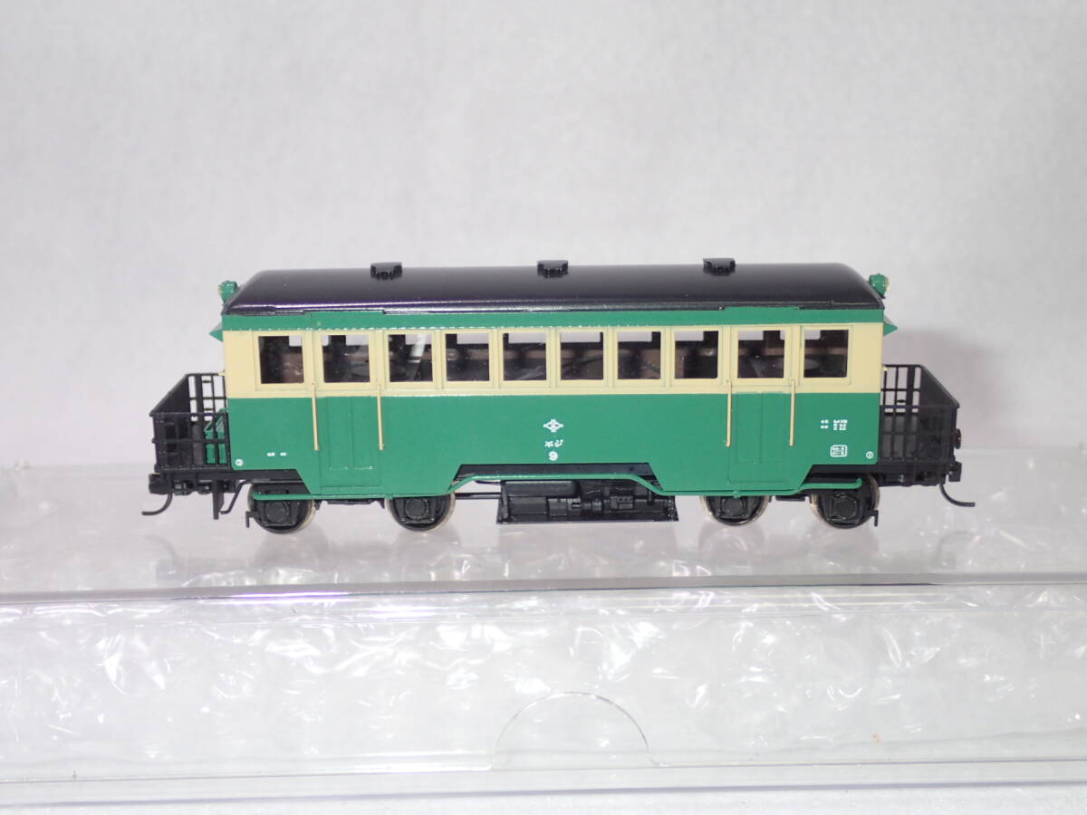 8. ワ－ルド工芸製 1/87 9mm 井笠鉄道ホジ9型 塗装済完成品_画像2