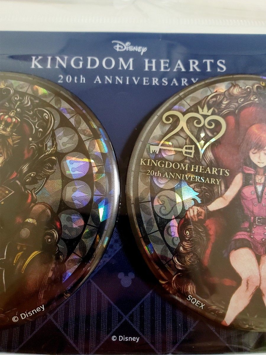 KINGDOM HEARTS 20TH ANNIVERSARY　カンバッジ　缶バッジ　Disney　ディズニー　キングダムハーツ