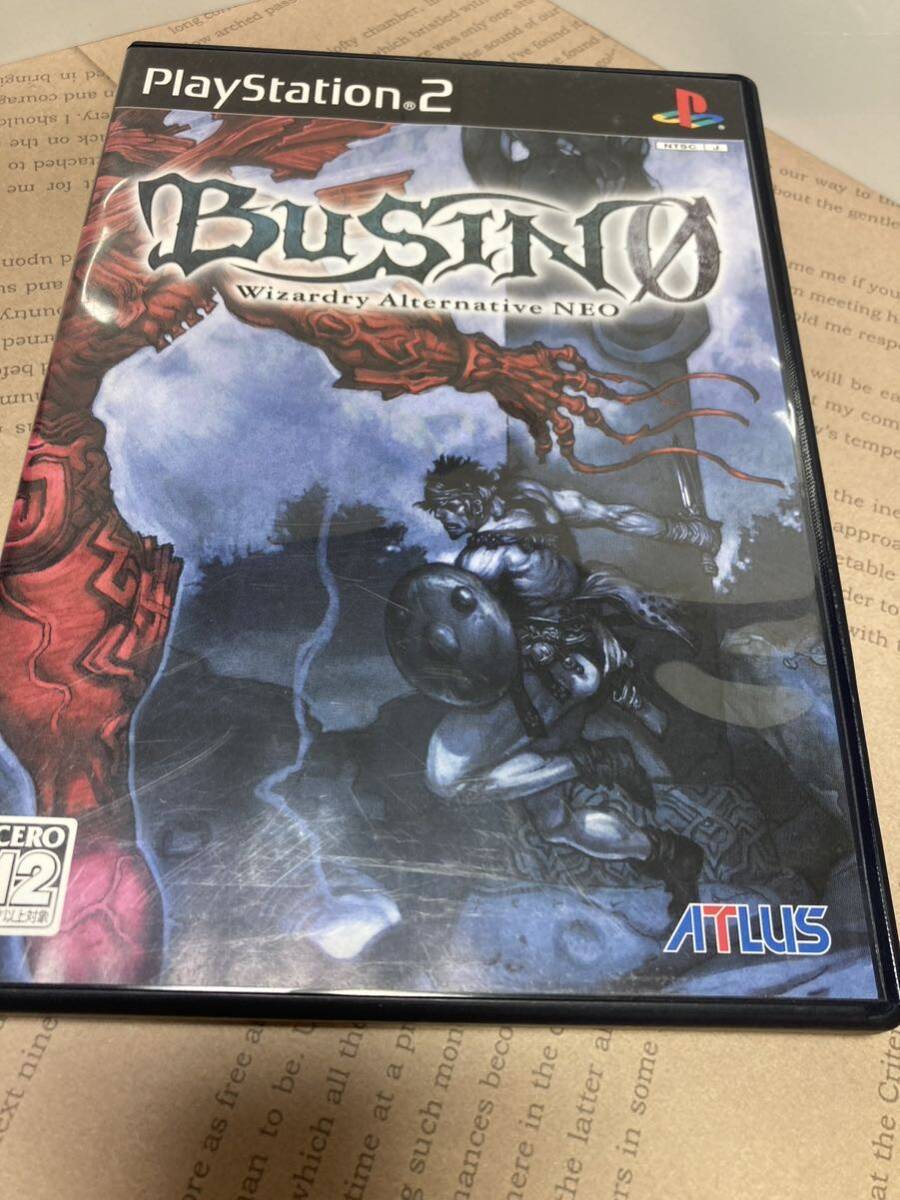 【PS2】 BUSIN 0 Wizardry Alternative NEO_画像1