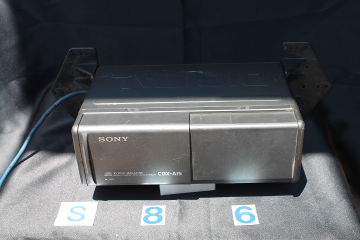 S-458 SONY 10 connected equipment COMPACT DISK PLAYER MODEL CDX-A15 MAGAZINE less 