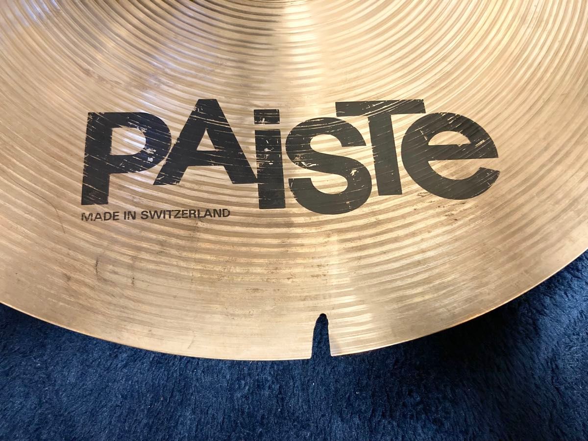 PAISTE Signature Power Crash 16" シンバル　割れ止め加工済