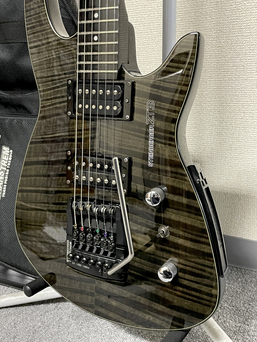 1円スタート STEINBERGER / ZT3 Trans Trem Trans Bkack スタインバーガー レトランストレム ヘッドレスギター レア品の画像3