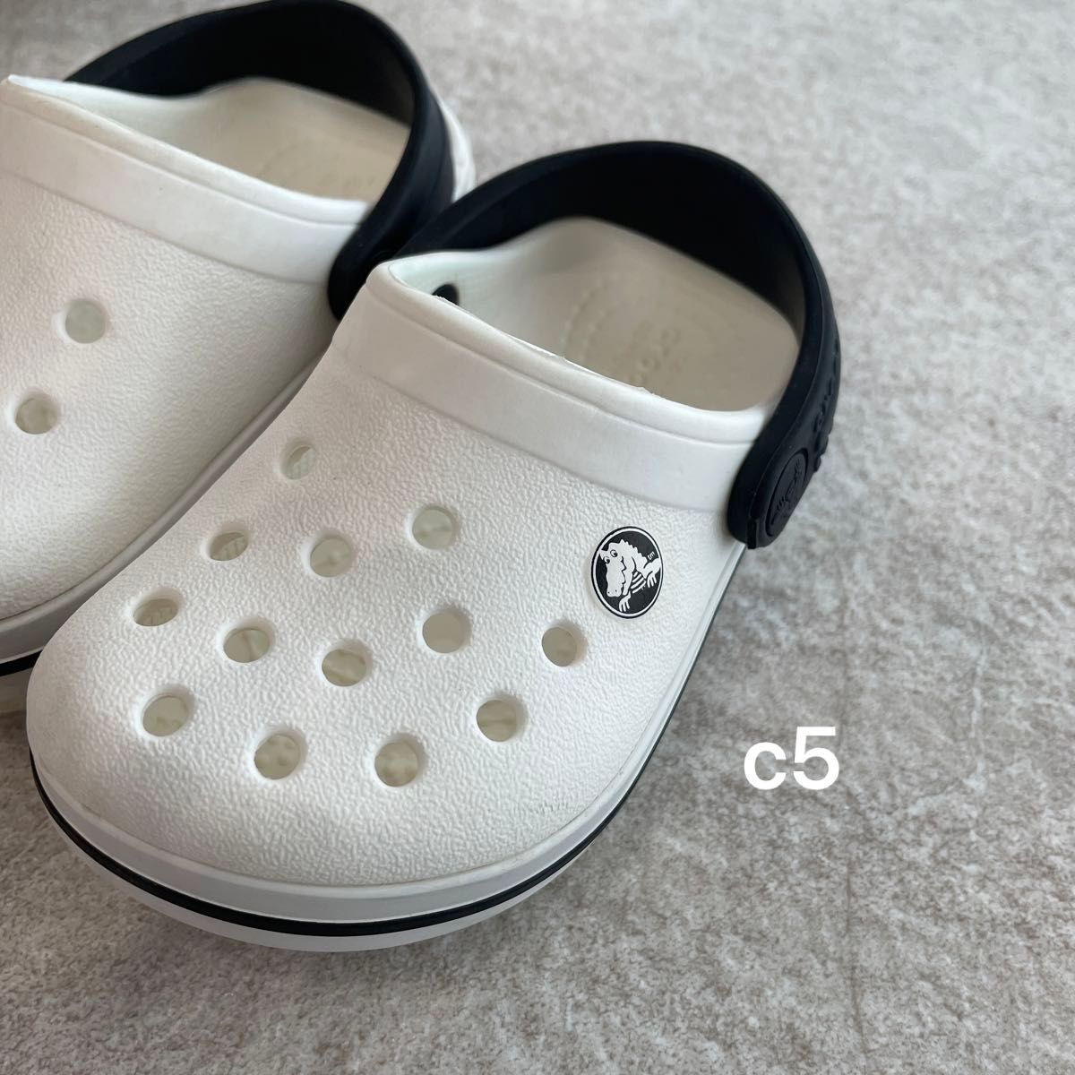 クロックス   Crocs  ホワイト 2足セット