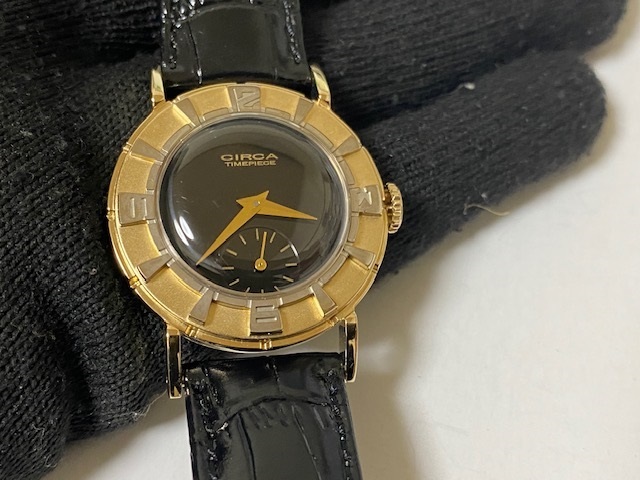 CIRCA （ サーカ ) TIMEPIECE　CT105R 茶革ベルト 展示未使用品 電池交換済_画像1