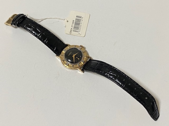 CIRCA （ サーカ ) TIMEPIECE　CT105R 茶革ベルト 展示未使用品 電池交換済_画像5