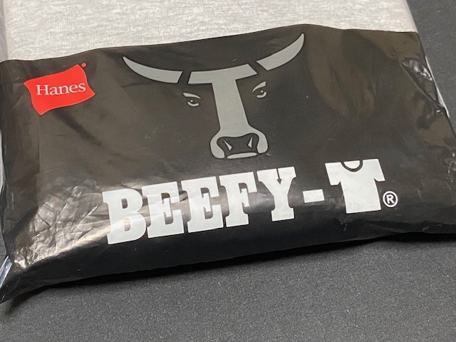 ヘインズ Hanes BEEFY-T Tシャツ ビーフィー Lサイズ 2着 セット H5180-2 展示未使用品_画像3