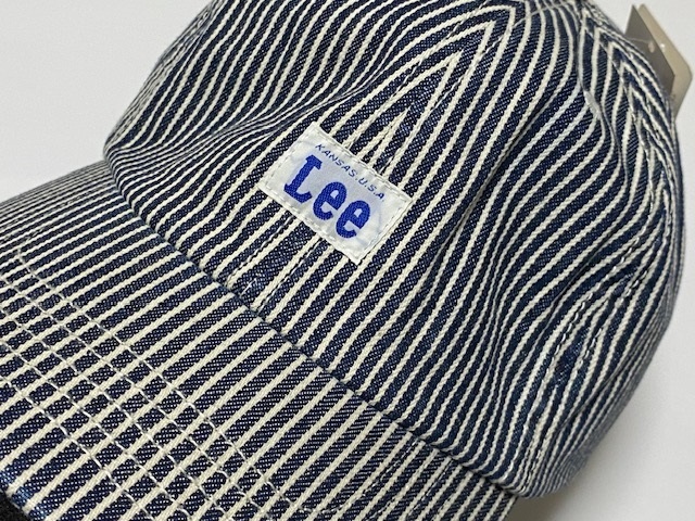 Lee リー ブランド CAP ローキャップ 帽子 ストライプ 展示未使用品_画像2