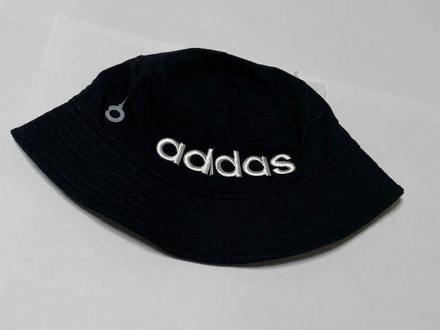 アディダス adidas 吸湿速乾 HAT ハット キャップ 帽子 ブラック 展示未使用品_画像10