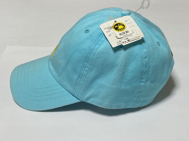 アディダス adidas ADJUSTABLE CAP ローキャップ 帽子 ライトブルー 展示未使用品 訳あり_画像3