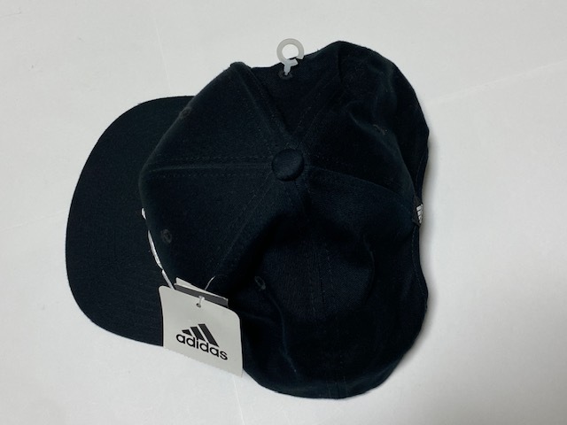 adidas アディダス SNAPBACK スナップバック 吸湿速乾 Cap キャップ 帽子 ブラック/ホワイト 展示未使用品_画像4