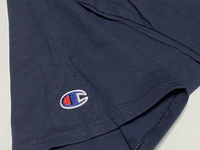 Champion チャンピオン Tシャツ XLサイズ ネイビー 展示未使用品　_画像5