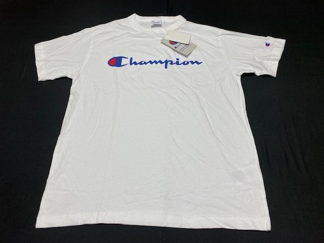 Champion チャンピオン ロゴ Tシャツ Mサイズ ホワイト 展示未使用品　_画像1