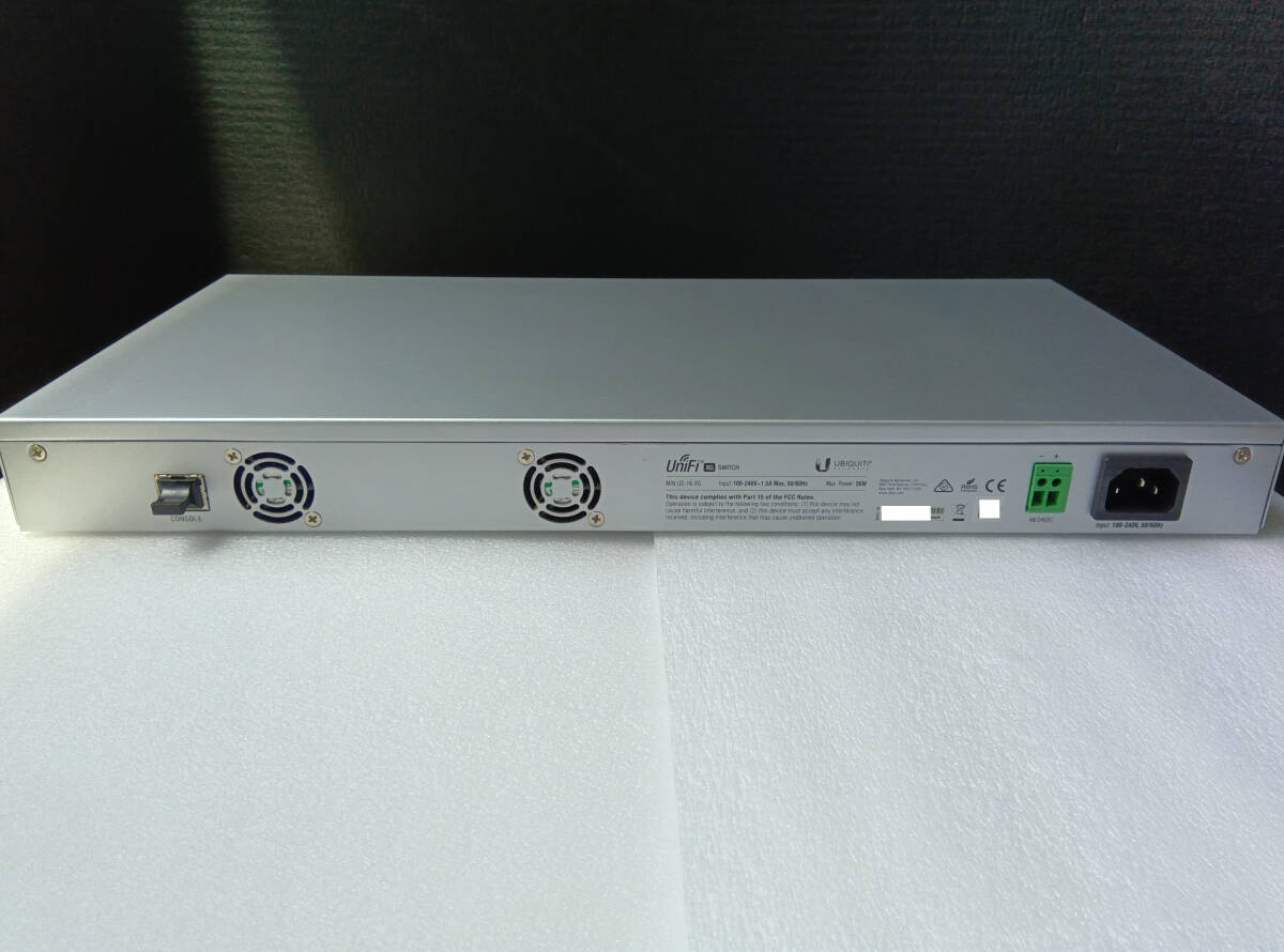 Ubiquiti UniFi Switch XG 16（NA-RC10装着）_画像2