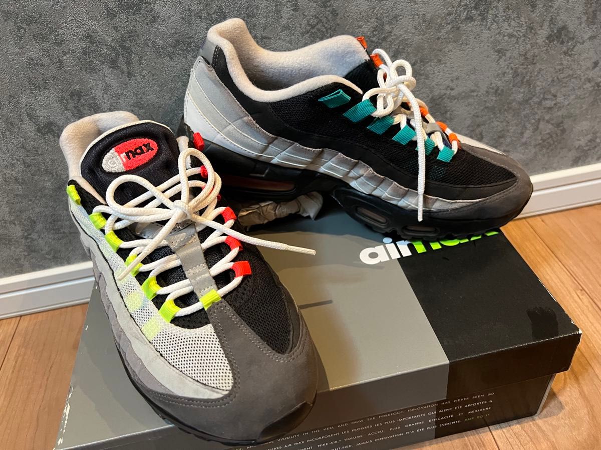 NIKE 黒タグ付☆AIR MAX95 OG QS GREEDY☆27.5cm