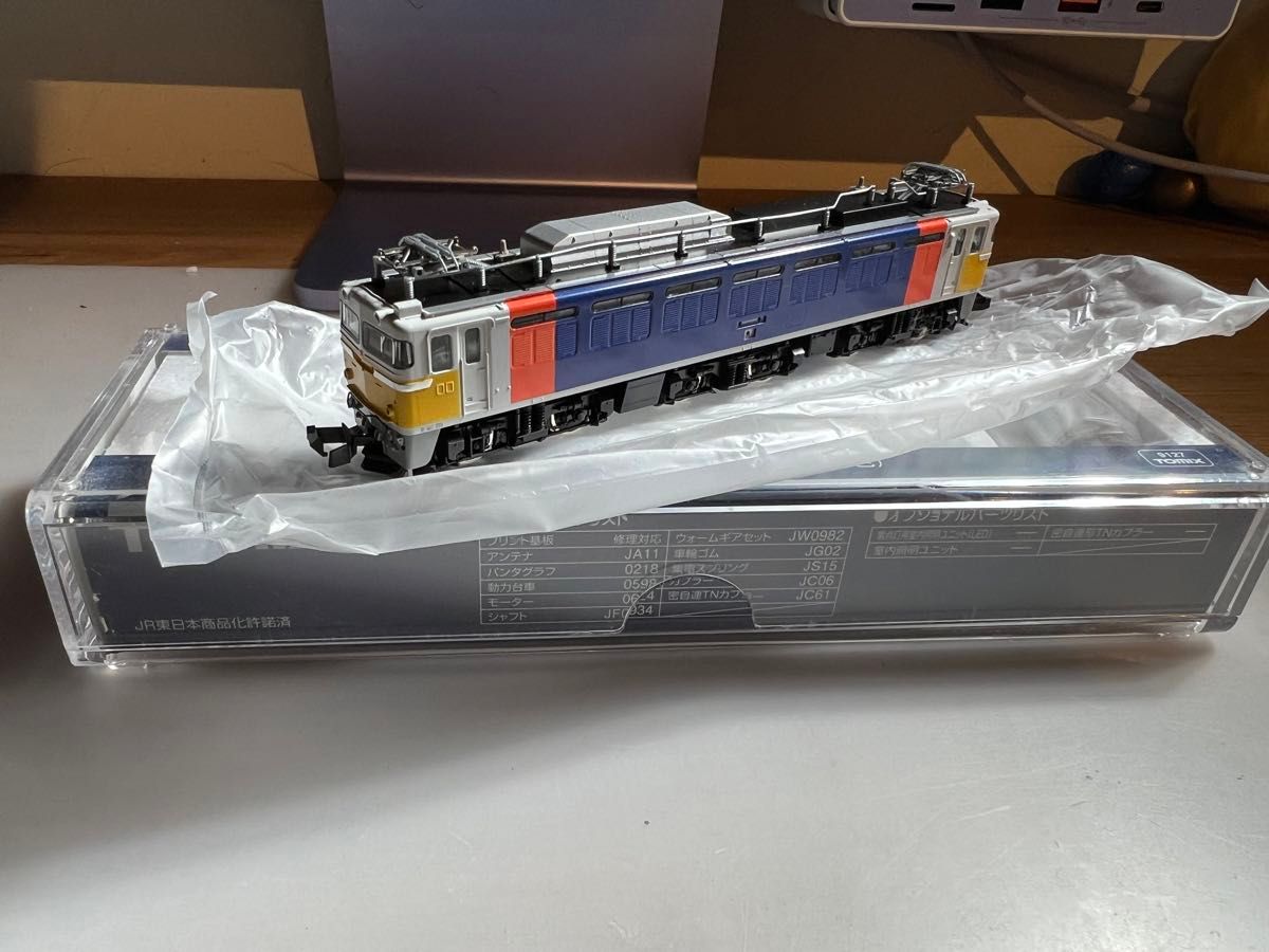 新品未使用 TOMIX 9127 JR EF81形電気機関車(カシオペア色) N