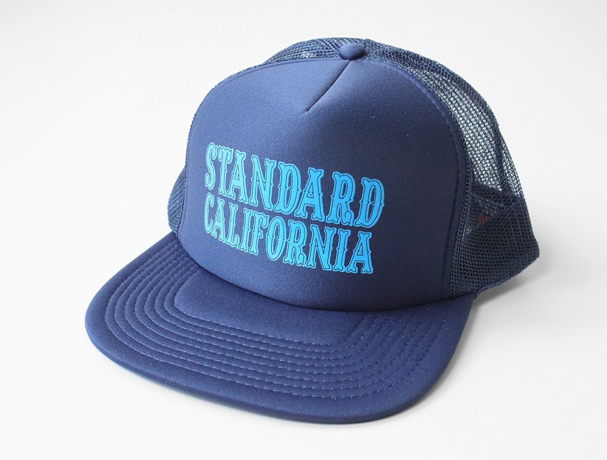 未使用★完売品 STANDARD CALIFORNIA ◆ GREEN ROOM FES2023 限定 メッシュキャップ 紺 (OTTO製) 帽子 スタンダードカリフォルニア ◆Z-7_画像1