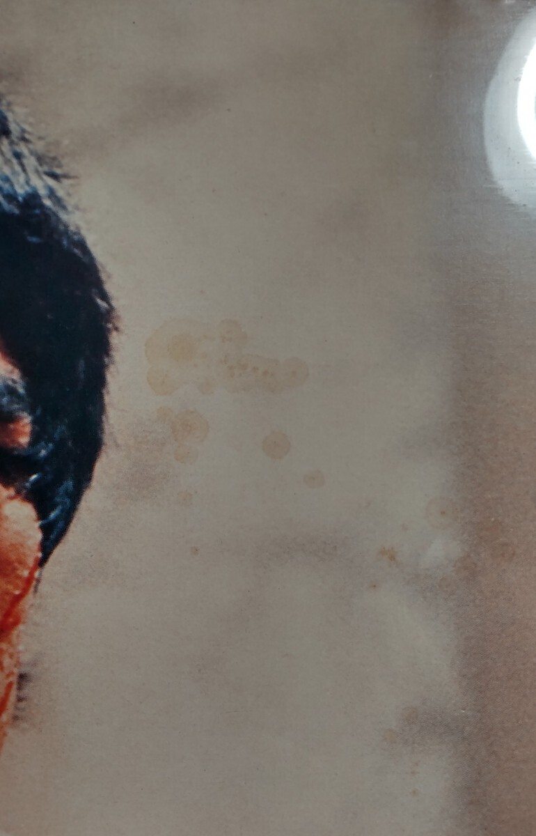 ブルースリー Bruce Lee 希少 壁掛け 特大 木製パネル 昭和 レトロ ビンテージ ポスター 高さ約84cm 幅約59cm_画像2