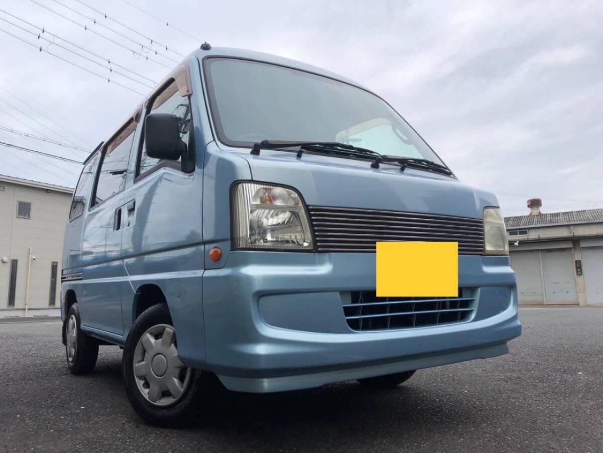 トランスポーター 走行93710㎞ タイミングベルト交換ステッカー有 ETC CDデッキ 足廻り&下廻り良好 車検R8年5月迄 修復歴無_画像1