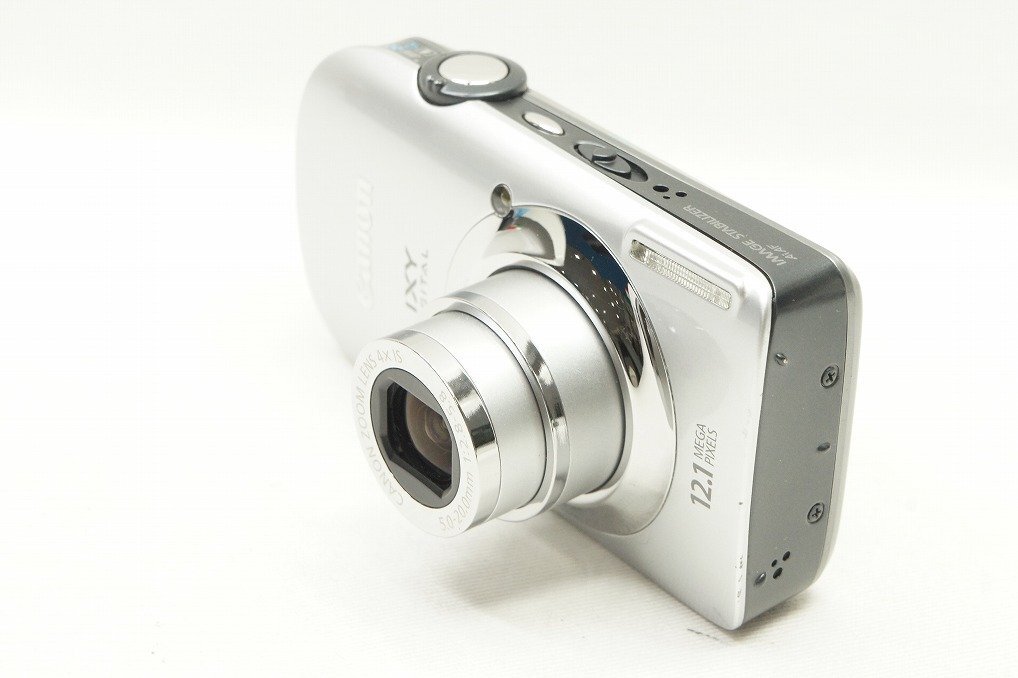 【適格請求書発行】Canon キヤノン IXY DIGITAL 510 IS コンパクトデジタルカメラ シルバー【アルプスカメラ】240412eの画像2