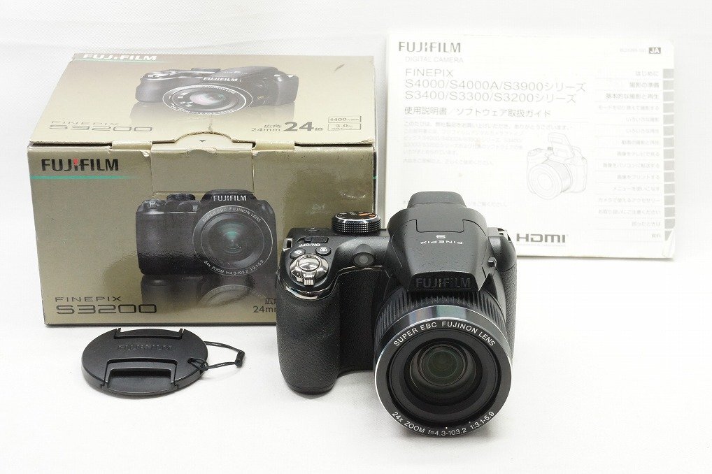 【適格請求書発行】FUJIFILM フジフィルム FinePix S3200 デジタルカメラ 元箱付【アルプスカメラ】240217rの画像1