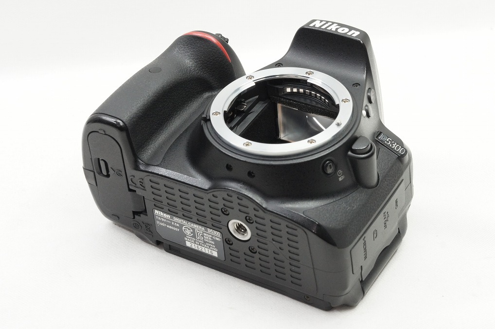 【適格請求書発行】Nikon ニコン D5300 ボディ + AF-S DX 18-55mm VR II レンズキット デジタル一眼レフカメラ【アルプスカメラ】240503v_画像4
