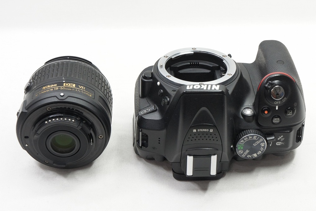 【適格請求書発行】Nikon ニコン D5300 ボディ + AF-S DX 18-55mm VR II レンズキット デジタル一眼レフカメラ【アルプスカメラ】240503v_画像3