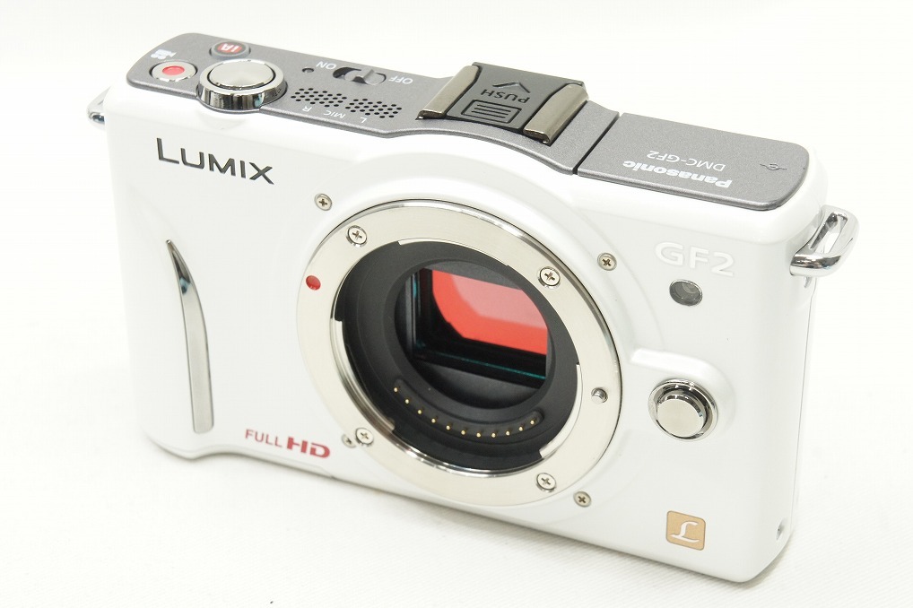 【適格請求書発行】美品 Panasonic パナソニック LUMIX DMC-GF2 ボディ ミラーレス一眼カメラ ホワイト【アルプスカメラ】240513g_画像2
