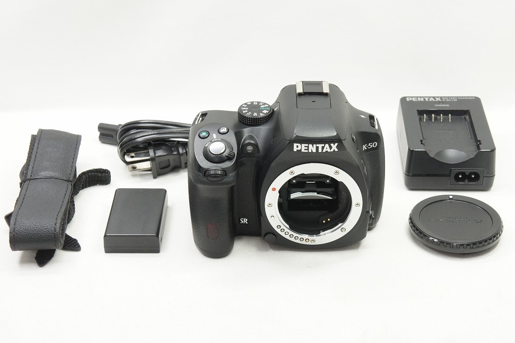 【適格請求書発行】良品 PENTAX ペンタックス K-50 ボディ デジタル一眼レフカメラ【アルプスカメラ】240511g_画像1