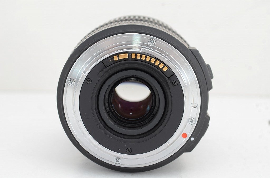 【適格請求書発行】ジャンク品 SIGMA シグマ 18-125mm F3.8-5.6 DC OS HSM Canon EFマウント APS-C フード付【アルプスカメラ】240421f_画像5